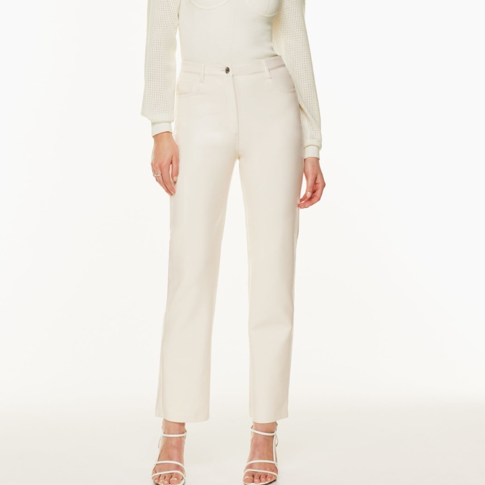 Aritzia leather pants